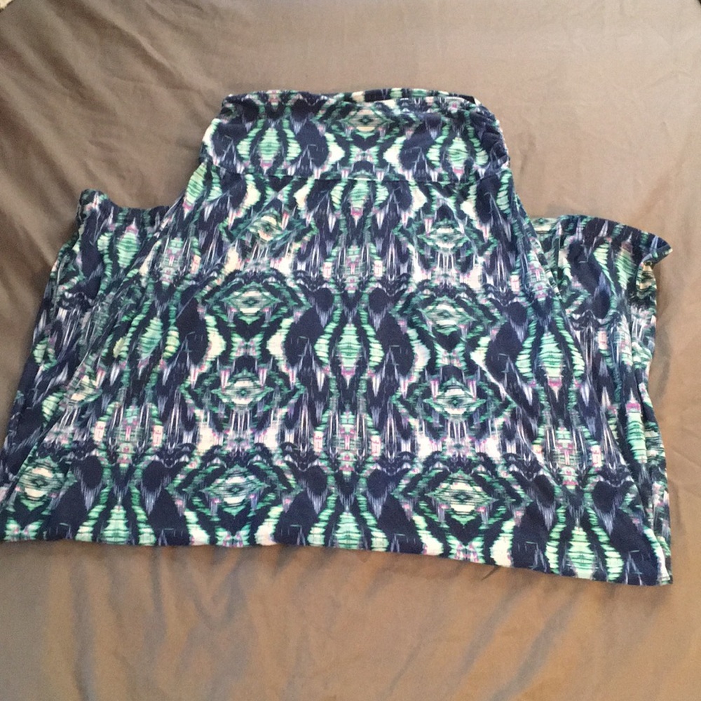 Blue Maxi Skirt